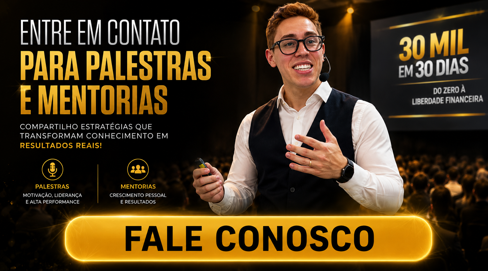 Contratar Mentoria ou Palestra
